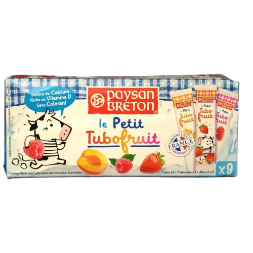 Le petit tubofruit x9 unités 360g - PAYSAN BRETON