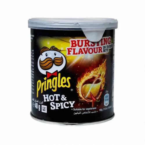 Chips en tuiles Hot & Spicy goût piment et épices 40g - PRINGLES