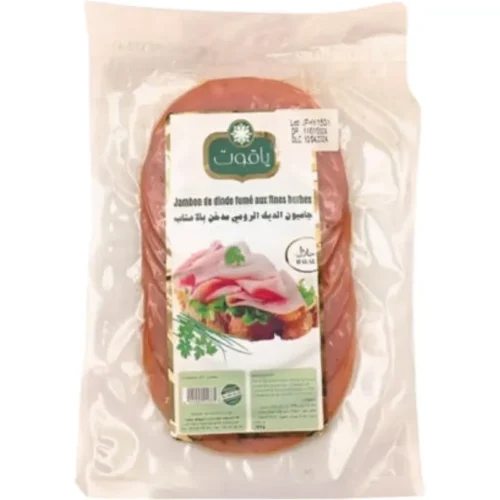 Jambon de dinde fumé aux fines herbes 100g - YACOUT