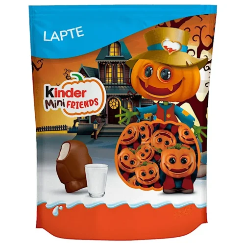 Bonbons au lait Mini Friends 122g - KINDER