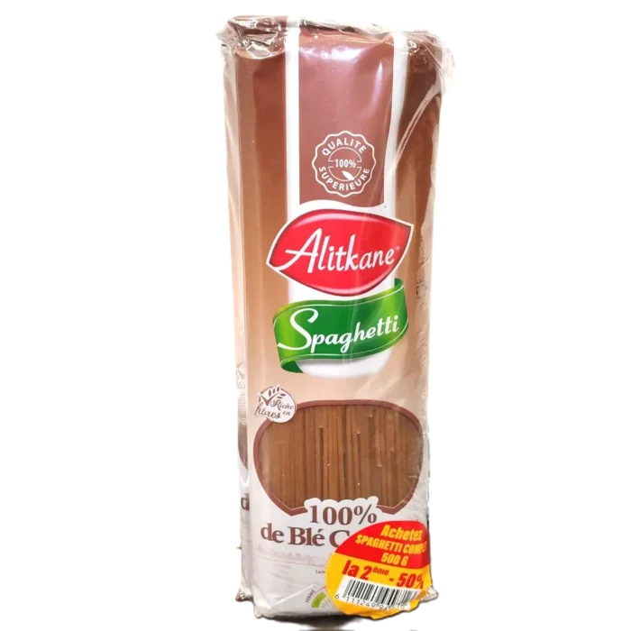 Spaghettis complets Lot 2x500g Le 2ème à - 50% - AL ITKANE