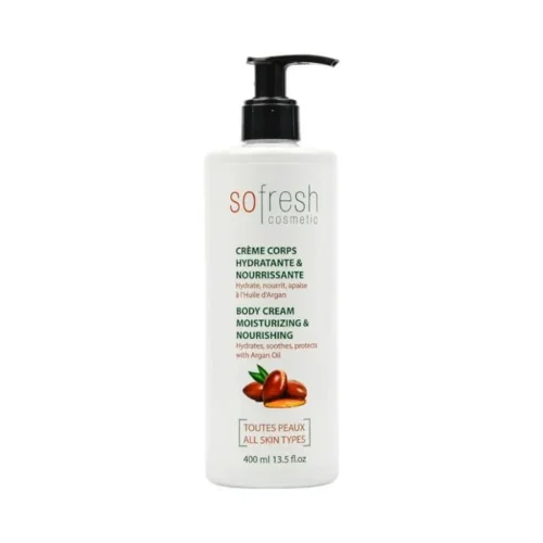 Crème corps tous types de peaux 400ml - SOFRESH