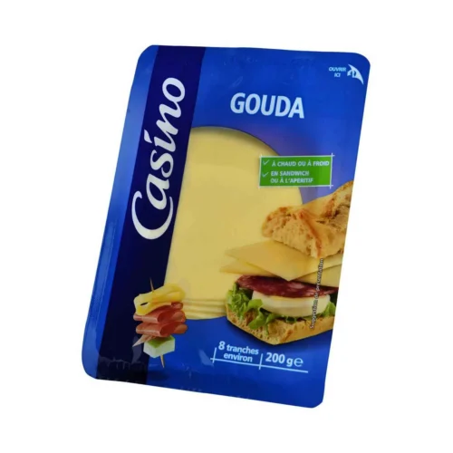 Fromage gouda en tranches 200g - CASINO