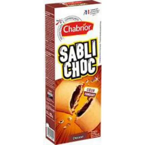 Biscuit SabliChoc chocolat 225g - CHABRIOR