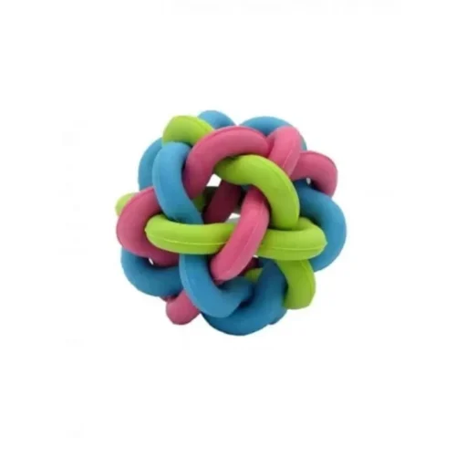 Fun toy jouet balle en caoutchouc nature Ø 2,5cm - BUBIMEX
