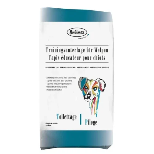 Tapis éducateur pour chiots x10 unités 60x40cm - BUBIMEX
