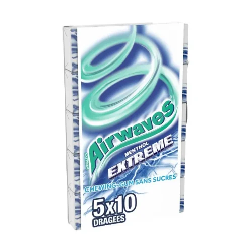 Chewing-gum Sans Sucres Menthol Extrême 14g - AIRWAVES