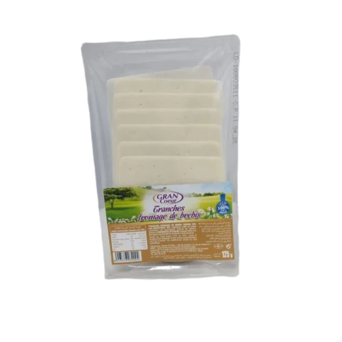 Fromage de brebis en tranches 125g - GRAN CŒUR