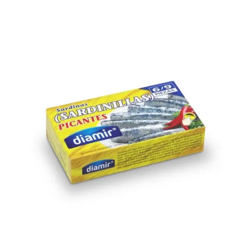 Petites sardines piquantes 90g - DIAMIR
