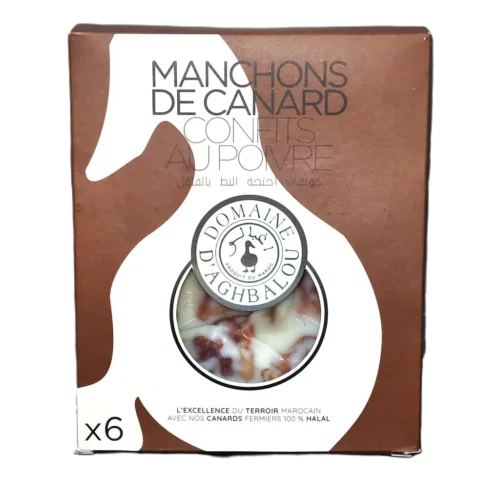Manchons de canard confits au poivre x6 - DOMAINE D'AGHBALOU