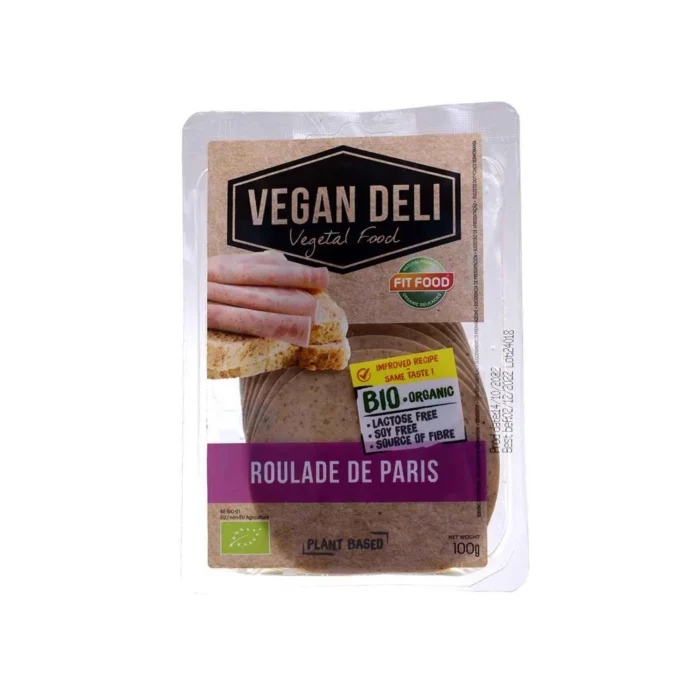 Tranches de charcuterie Roulade de paris bio 100g - VEGAN DELI