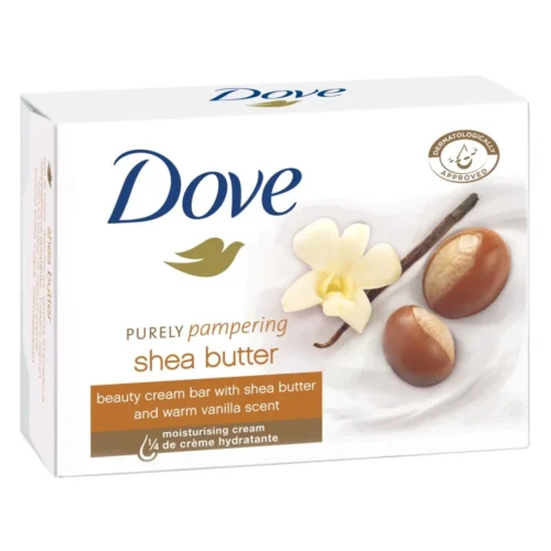 Savon crème au beurre de karité et vanille 90g - DOVE