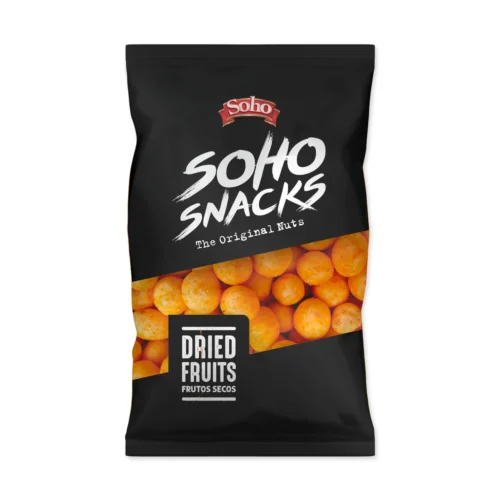 Cacahuètes piquantes en sachet 80g - SOHOSNACKS