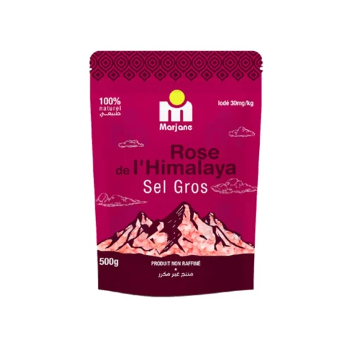 Sel gros de l'Himalaya 500g - MARJANE