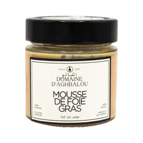 Mousse de foie gras tradition 160g - DOMAINE D'AGHBALOU