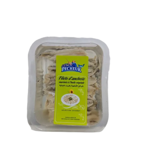 Filets d'anchois H.V 120g