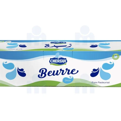 Beurre fermier frais pasteurisé 1Kg - CHERGUI     