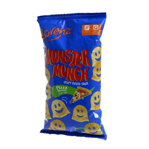 Chips Monster Munch saveur pizza 75g - LORENZ