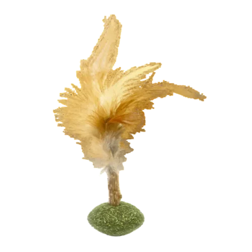 Jouet pour chat catnip boule et plumes - BUBIMEX