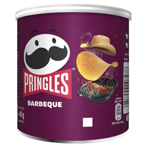 Chips en tuiles saveur barbecue 40g - PRINGLES