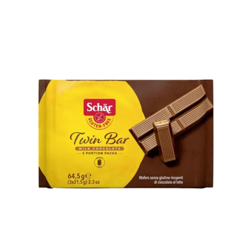 Barres de chocolat sans gluten 64,5g - SCHÄR