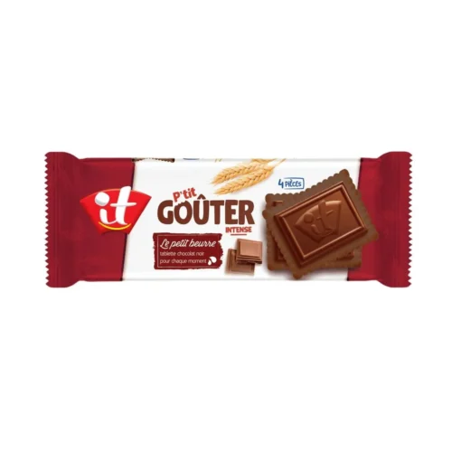 Biscuits choco lait Intense P'tit Gouter x4 pièces 48g - IT