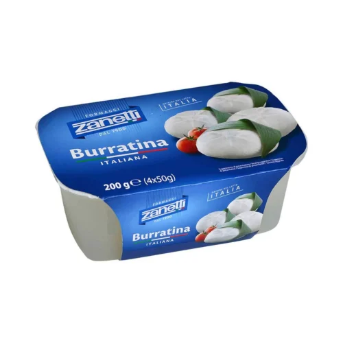 Fromage frais à pâte filée Burratina 4x50g - ZANETTI