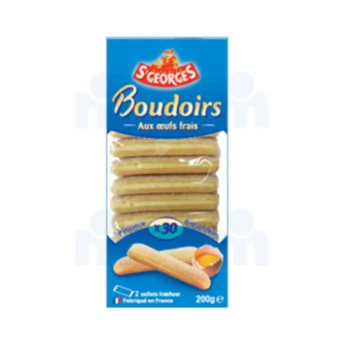 Biscuits boudoirs aux œufs frais x30 200g - ST GEORGES