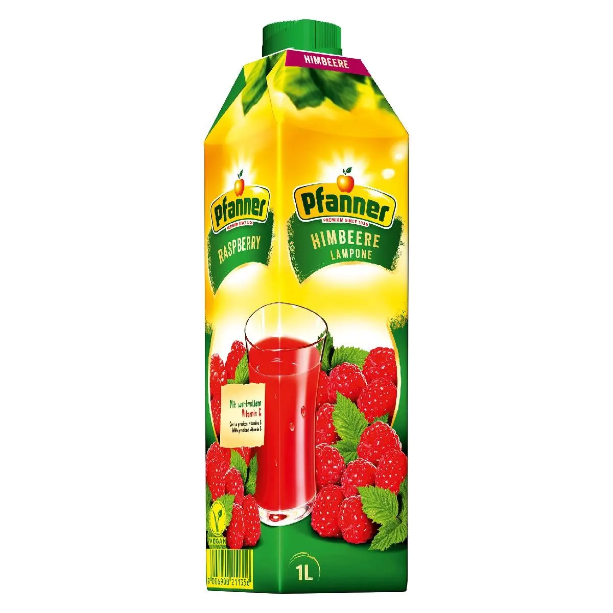 Pfanner boisson framboise 1L