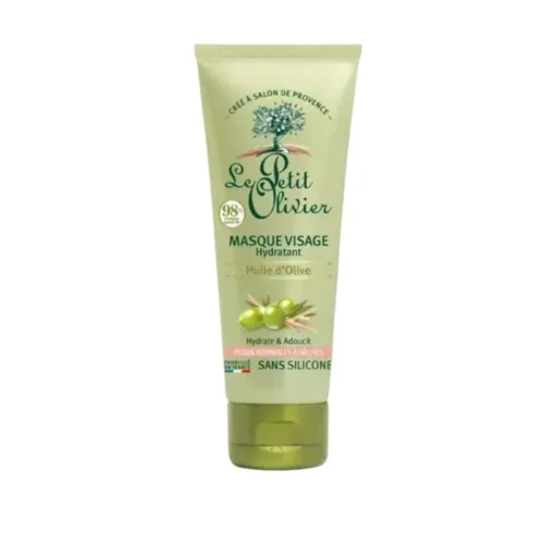 Masque visage olive peau sèche et sensible 75ml - LE PETIT OLIVIER