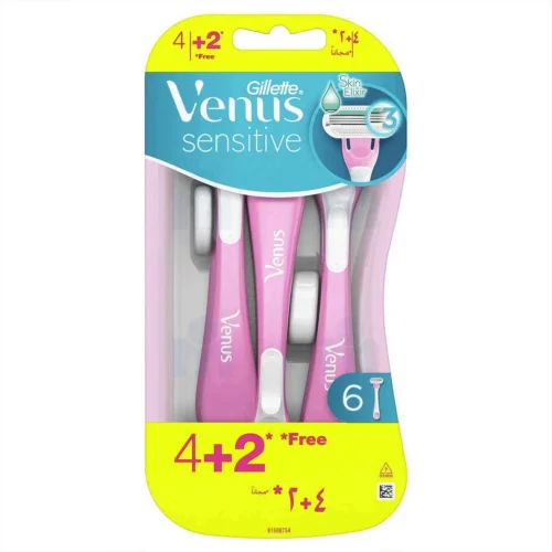 Rasoirs jetables Tropical 3 lames x6 unités  - VENUS