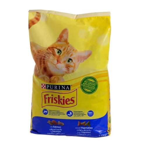 Croquettes au saumon et aux légumes 7,5kg - FRISKIES