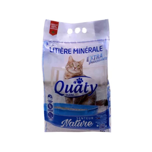Litière minérals nature 10L - QUATY