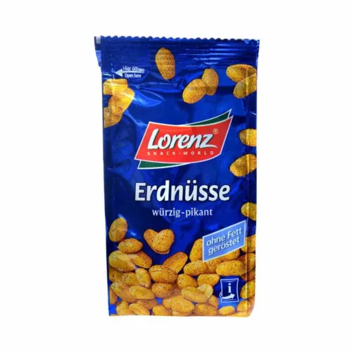 Cacahuètes enrobées et salées Erdnüsse 150g - LORENZ