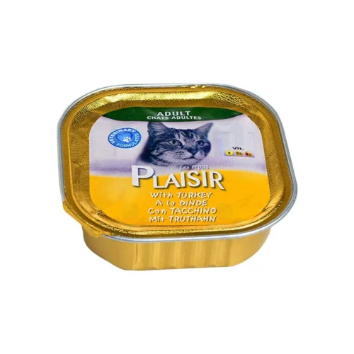 Pâté pour chat à la dinde 100g - LES REPAS PLAISIR