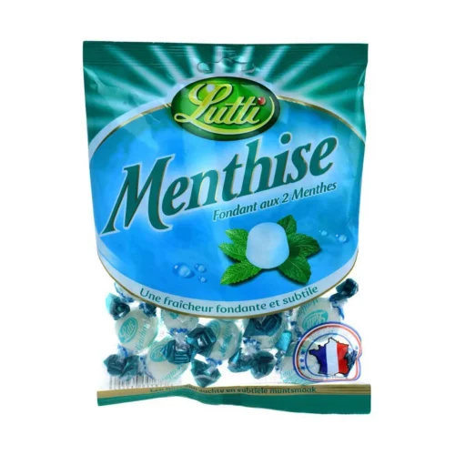 Bonbons fondants aux 2 menthes Menthise 100g - LUTTI
