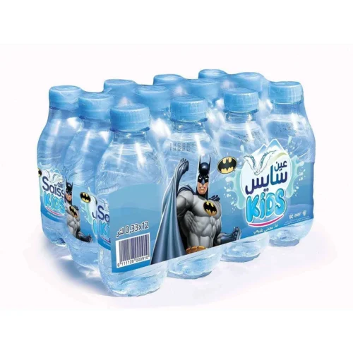 Pack Aïn Saïss Eau minérale Kids 12x33cl