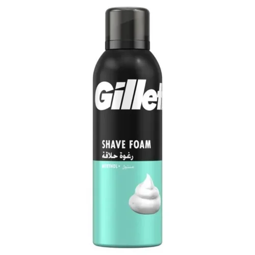 Mousse à raser menthol 200ml - GILETTE