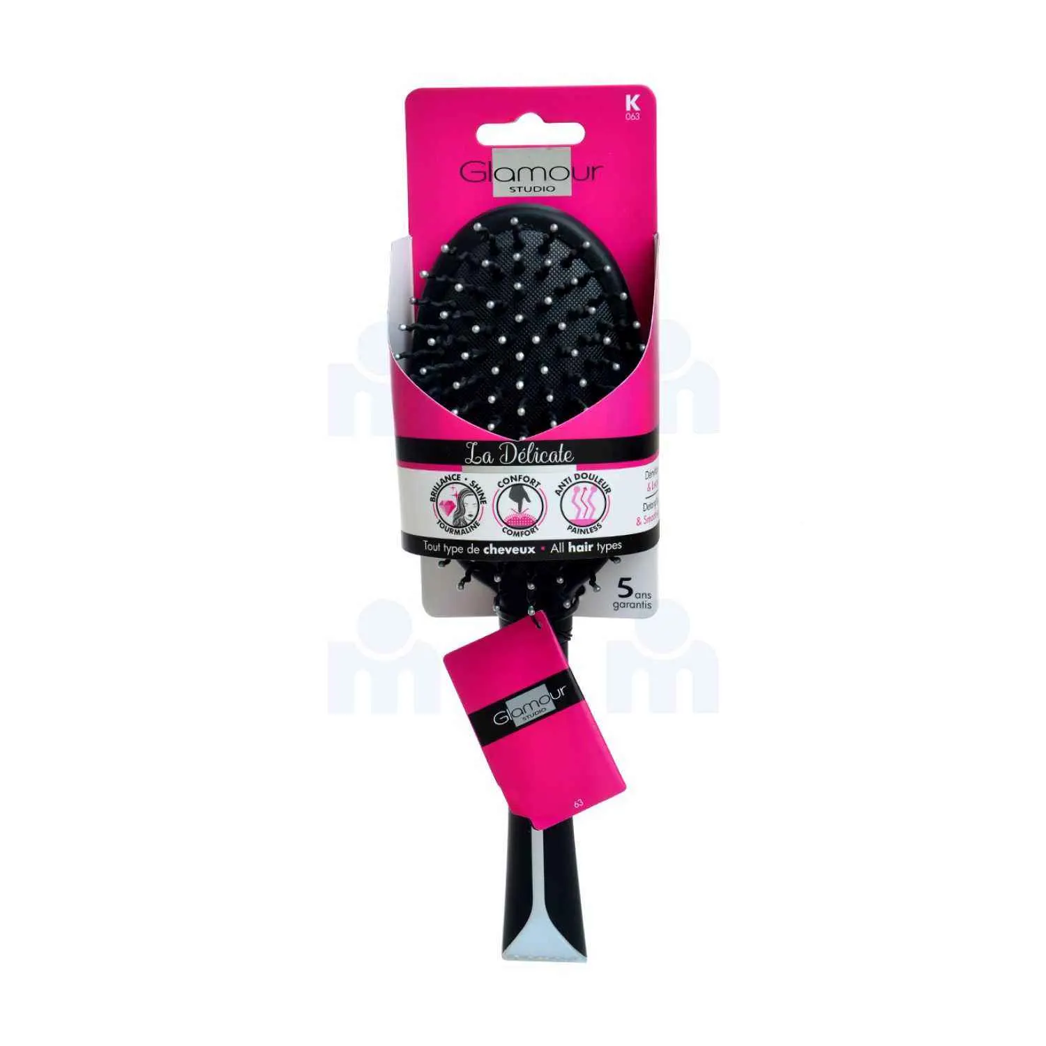 Brosse démêlage et lissage pour tout type de cheveux La Délicate - GLAMOUR