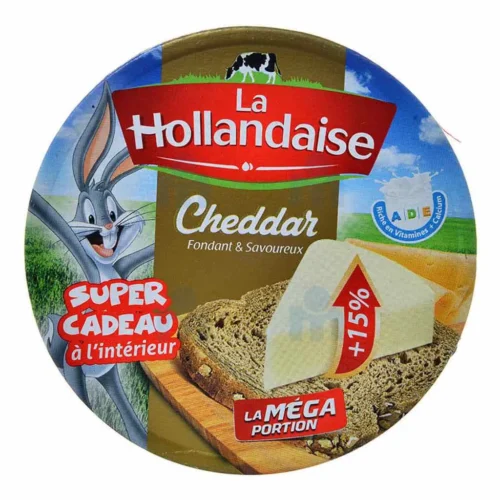 Fromage fondu cheddar 16 méga portions - LA HOLLANDAISE