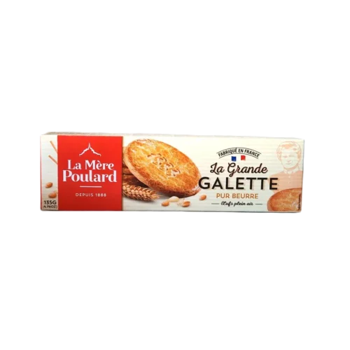 Biscuits grandes galettes pur beurre 135g - LA MÈRE POULARD
