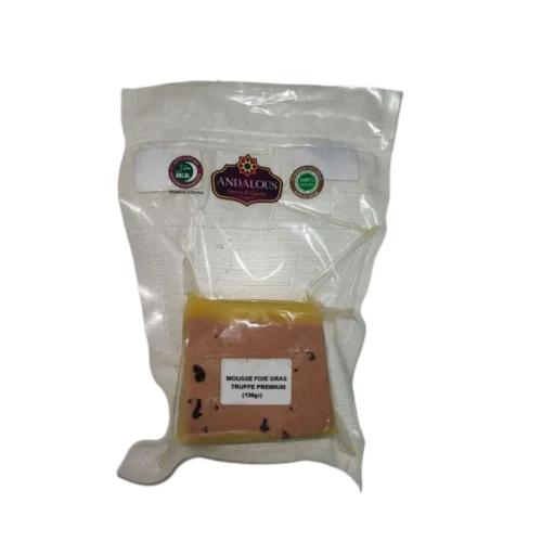 Mousse de foie truffée 130g - ANDALOUS