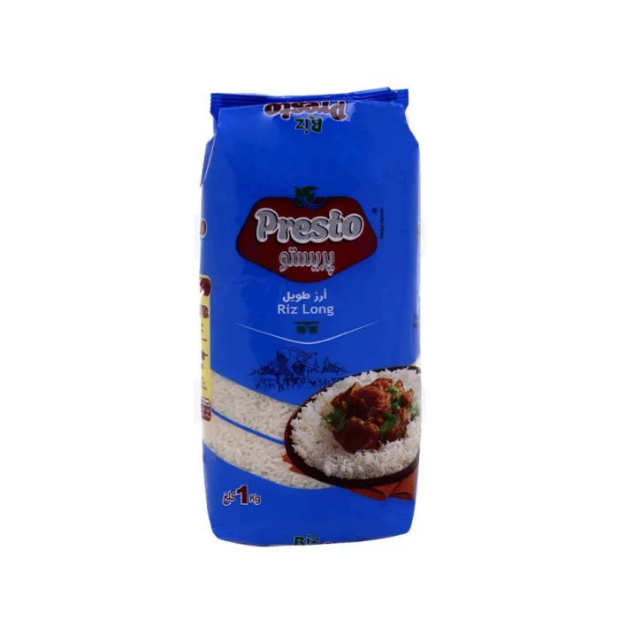 Riz long blanc 1Kg - PRESTO