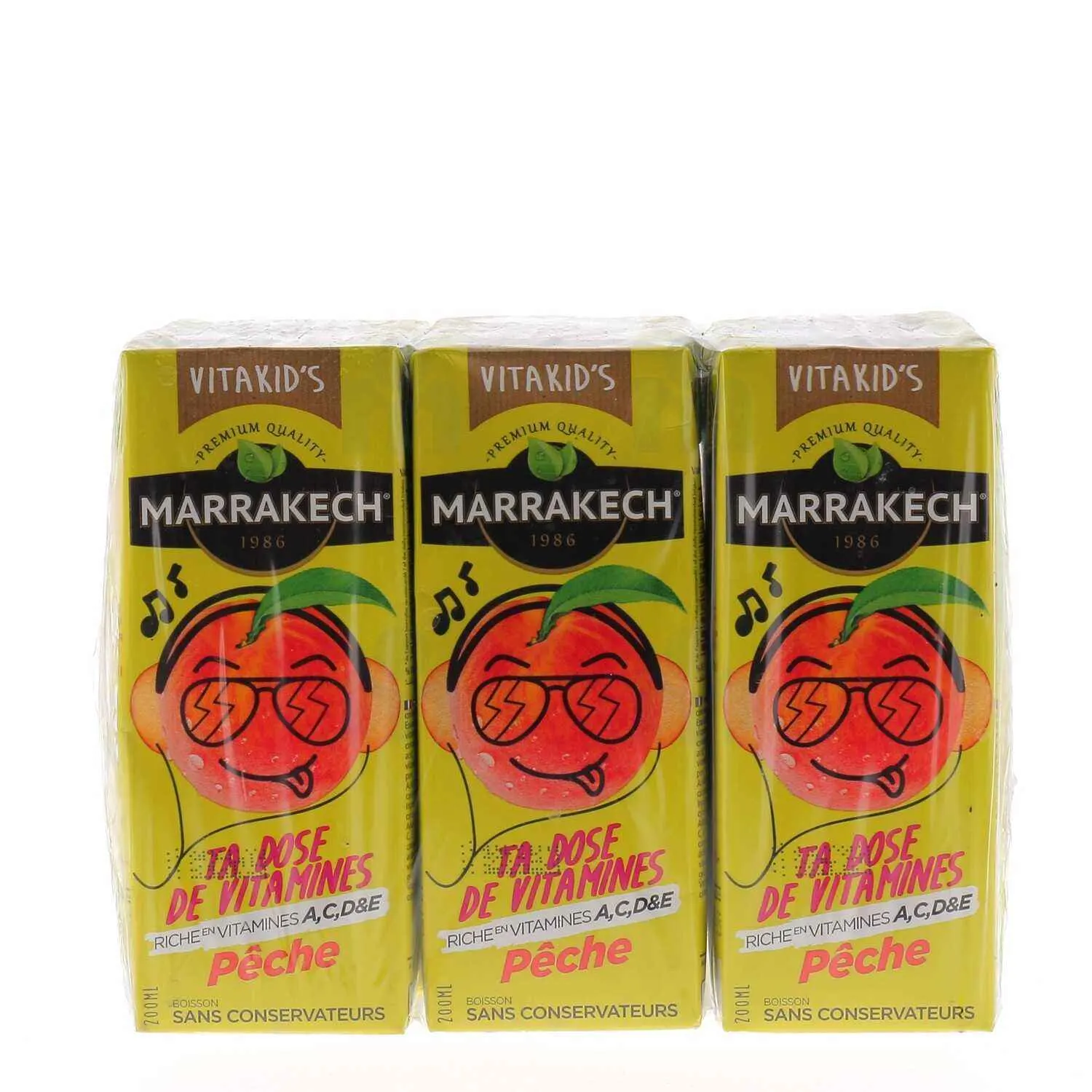 Marrakech Nectar pêche Pack Vita kids 6x20cl