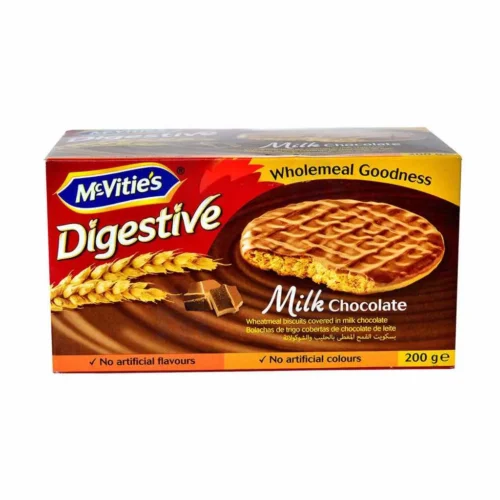 Biscuits Digestive au chocolat au lait 200g - MC VITIE'S
