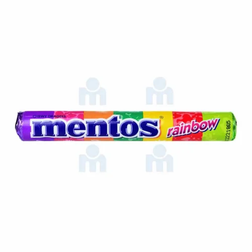Bonbons saveur multifruits Rainbow 38g - MENTOS