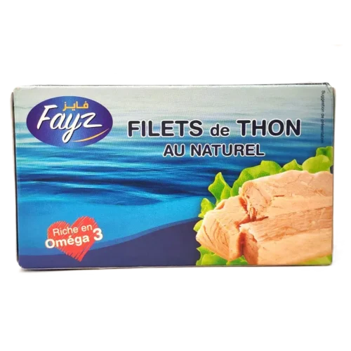 Thon filet nature 125g - FAYZ