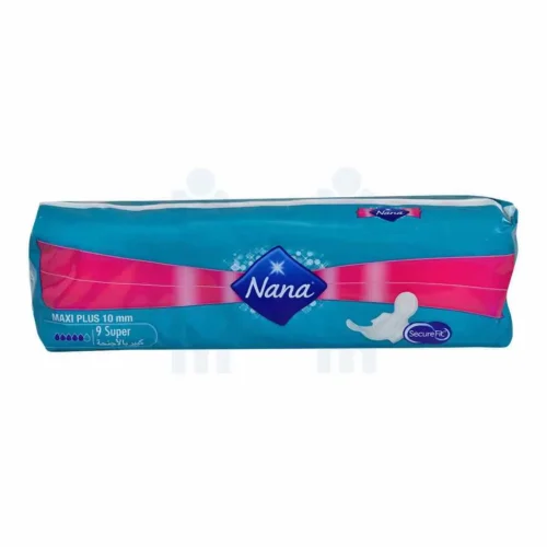 Serviettes hygiéniques maxi plus super x9pcs - NANA