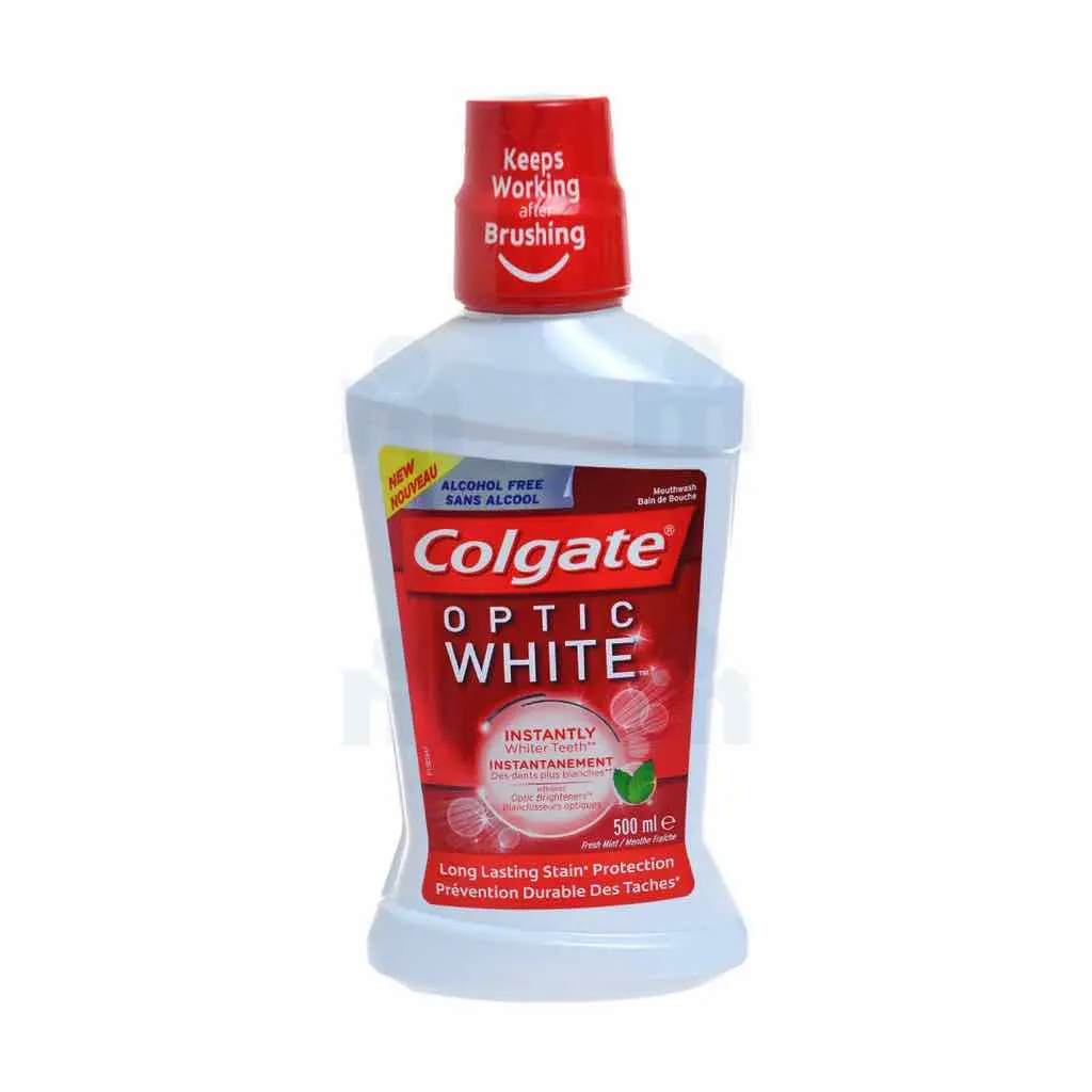 Bain de bouche optic white 500ml - COLGATE