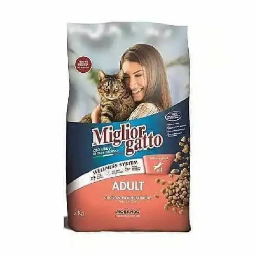 Croquettes au saumon pour chat 2Kg - MORANDO